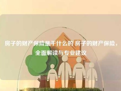 房子的财产保险是干什么的 房子的财产保险，全面解读与专业建议