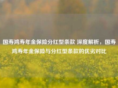 国寿鸿寿年金保险分红型条款 深度解析，国寿鸿寿年金保险与分红型条款的优劣对比