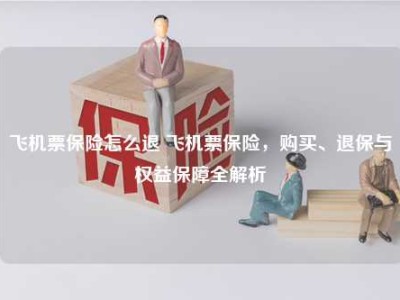 飞机票保险怎么退 飞机票保险，购买、退保与权益保障全解析