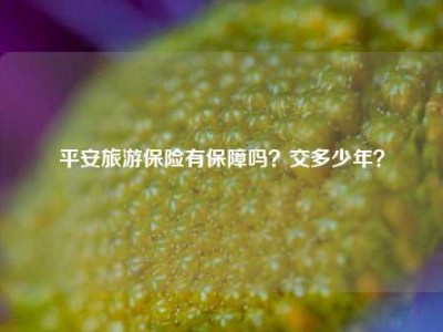 平安旅游保险有保障吗？交多少年？