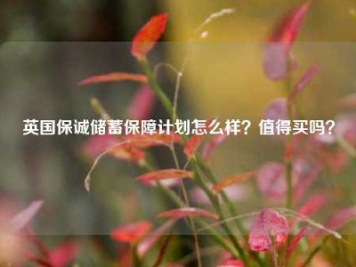 英国保诚储蓄保障计划怎么样？值得买吗？