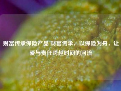 财富传承保险产品 财富传承，以保险为舟，让爱与责任跨越时间的河流