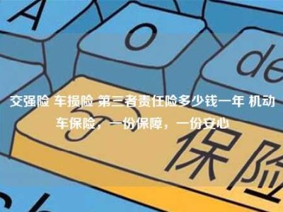 交强险 车损险 第三者责任险多少钱一年 机动车保险，一份保障，一份安心