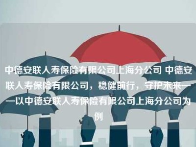 中德安联人寿保险有限公司上海分公司 中德安联人寿保险有限公司，稳健前行，守护未来——以中德安联人寿保险有限公司上海分公司为例