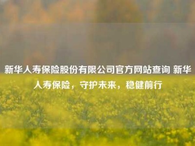 新华人寿保险股份有限公司官方网站查询 新华人寿保险，守护未来，稳健前行