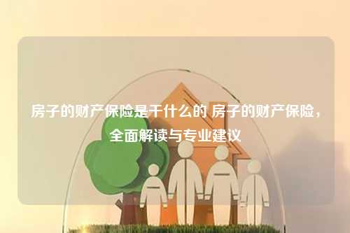 房子的财产保险是干什么的 房子的财产保险，全面解读与专业建议