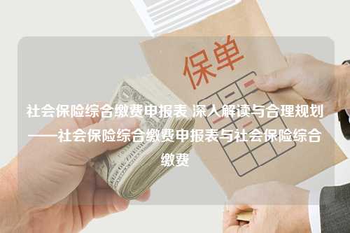 社会保险综合缴费申报表 深入解读与合理规划——社会保险综合缴费申报表与社会保险综合缴费