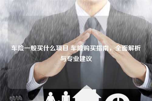 车险一般买什么项目 车险购买指南，全面解析与专业建议