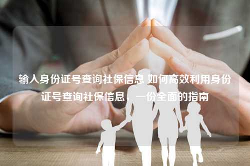 输入身份证号查询社保信息 如何高效利用身份证号查询社保信息，一份全面的指南