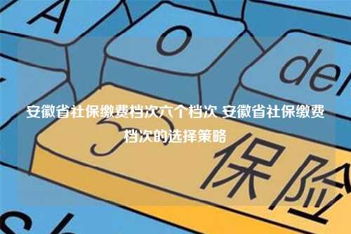 安徽省社保缴费档次六个档次 安徽省社保缴费档次的选择策略