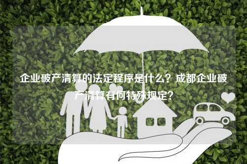 企业破产清算的法定程序是什么？成都企业破产清算有何特殊规定？